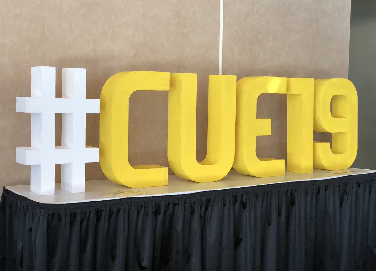 Rinkerscience's tweet photo. Checking out the Exhibit Hall 1st day! #swagme
#letstalk
#CUE19 https://t.co/Km9l2PUwSQ