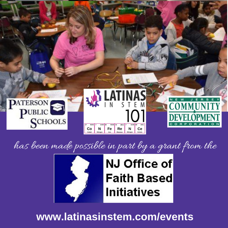 LatinasinSTEM's tweet photo. Thank You NJ Office of Faith Based Initiatives for funding #LatinasinSTEM101 Conference in Paterson on March 23rd! | REGISTER https://t.co/C23Urn9GZK
#LatinasinSTEM #STEM #NJSTEMMonth https://t.co/ImEoxmJupD