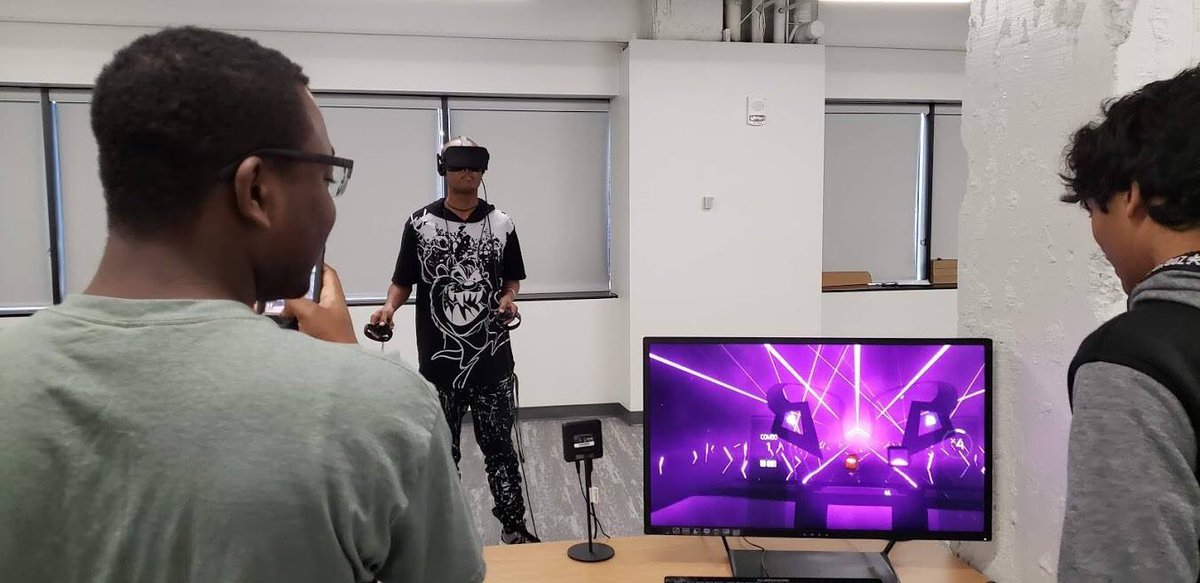 MSCodeAcademies's tweet image. The coders had a great time touring Lobaki and experiencing virtual reality! Thanks for having us!
#MSCodingAcademies #fieldtrip #LobakiVR #virtualreality #augmentedreality #coding #gamedesign #CodeMS #JacksonMS #technology