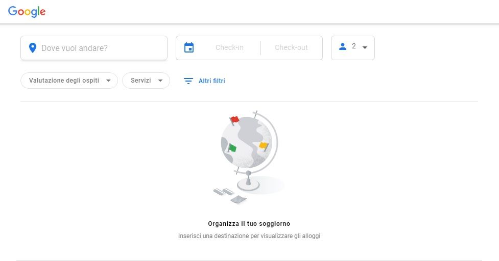 WiFiHotel's tweet image. Ecco @Google Hotels: grafica minimale ma massimo impatto per l'utente. L'ennesimo scacco sulla scacchiera del mondo travel dal gigante di Mountain View!
buff.ly/2u5cs77

#hotelbooking #hotelsearchengine #googlehotels #wifihotel #hotelmarketing