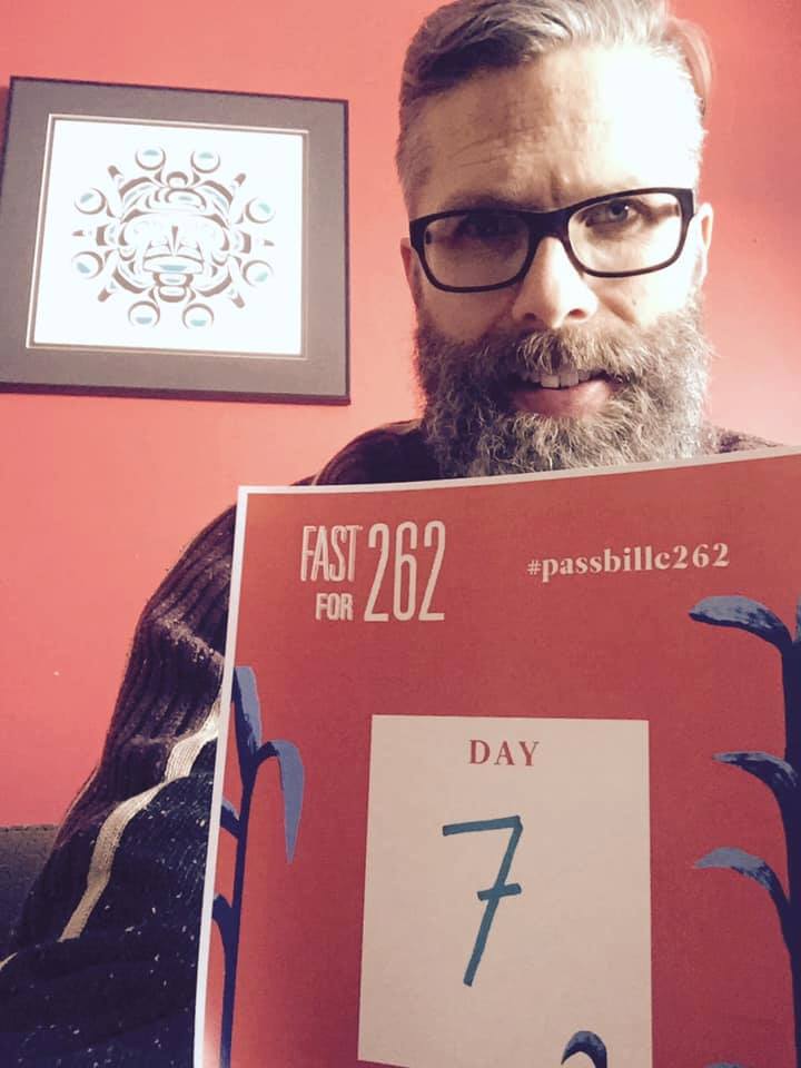 AdoptImplement's tweet photo. A group of amazing allies has been conducting a fast for Bill C-262! Find out more and how you can support here: https://t.co/mW8cBIfARw #AdoptAndImplement #BillC262 https://t.co/CacfeOEXe9
