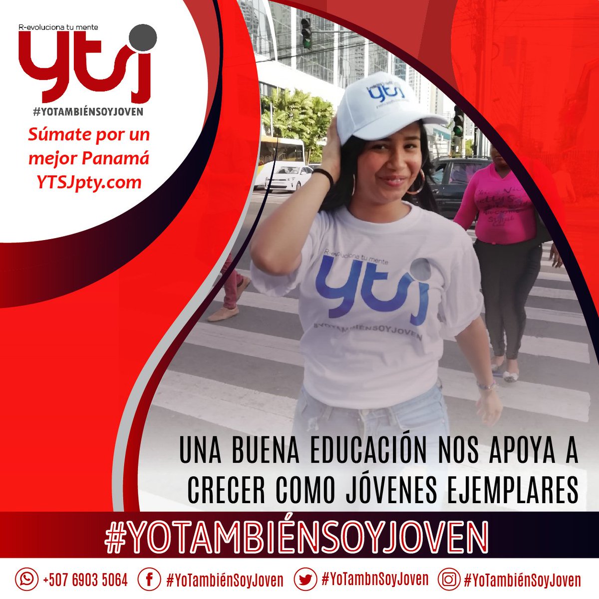 YoTambnSoyJoven's tweet image. Merecemos un sistema educativo que nos impulsa a ser mejor #YoTambienSoyJoven #MasOportunidades 😊

#YoTambnSoyJoven #PoblacionJoven  #JovenesPorPanama #UnFuturoMejor #PorLosJovenes #UnMejorPanama #PanamaEsDeTodos   #PanamaCambia #TodosSomosPanama #YoTambiensoyJoven #YTSJpty