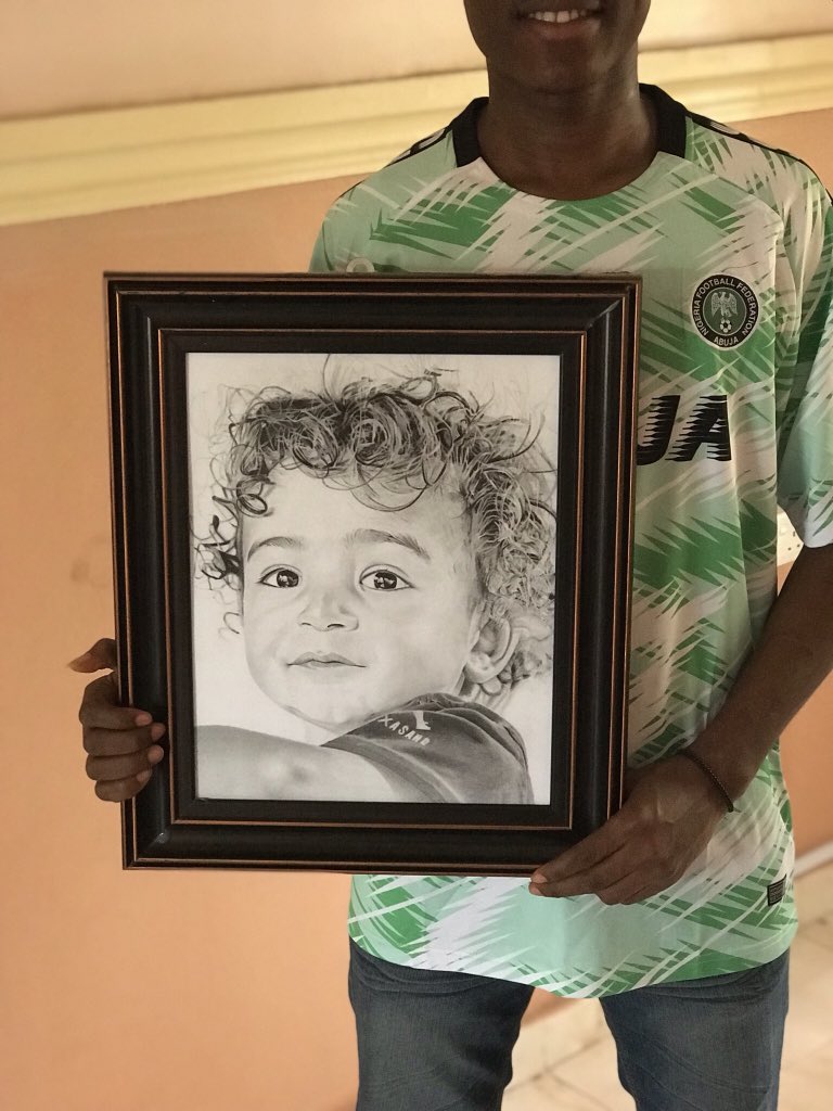 DJ Khaled Reacts To Nigerian Artist Who Drew His Son, Asahd (PHOTO)
