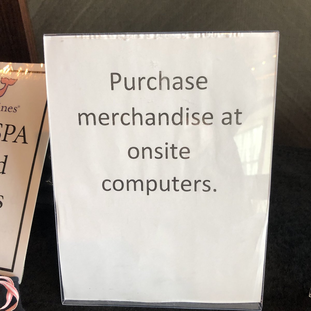 PediAnesthesia's tweet photo. SPA SWAG for purchase just outside the Houston Ballroom meeting room! Don’t go anywhere without it.
#SPATX2019 
#CCAS2019 
#SPPM2019 https://t.co/8UFm28tfLG
