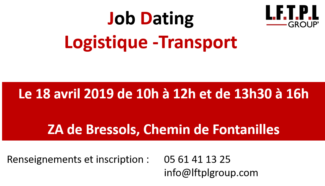 CacesLftpl's tweet photo. Venez rencontrer votre futur employeur à notre Job Dating le 18/04/2019 à Bressols.
Inscrivez-vous 
https://t.co/YeYuZwazdW https://t.co/yecNtMLb1e