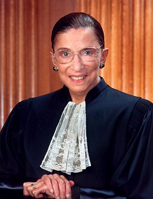 Happy Birthday, Ruth Bader Ginsburg, born March 15, 1933.

I d like to bring you a present.  Where can I find you?? 