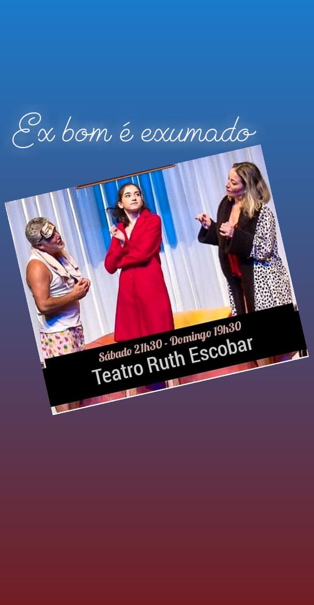 s_toledo's tweet photo. Teatro

Ex bom é exumado....Uma comédia como vc nunca RIU! https://t.co/oRDiJnBTz4