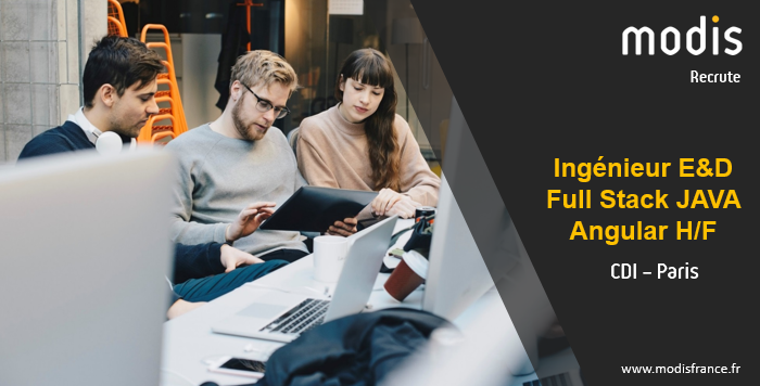 AkkodisRecrute's tweet photo. #Modis renforce ses équipes en région #ÎledeFrance et recrute un Ingénieur étude et développement Full Stack JAVA Angular H/F - CDI - Paris - La Défense 

En savoir plus: https://t.co/KNCEKj8MVm

#Emploi #Paris #Développeur #FullStack #Java #Numérique https://t.co/jLDcoONyqB