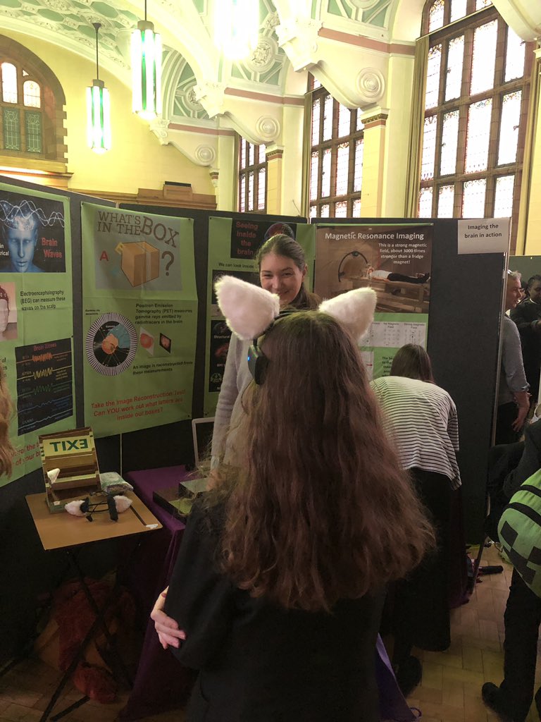 UoMSchools's tweet photo. #BritishScienceWeek19 was another huge success - big thanks to our WP fellows and stand holders for inspiring the next generation about all things science! #ScienceExtravaganza #UoMWP #outreachworks @UoMSciEng @FBMH_UoM https://t.co/mNPyvj096U