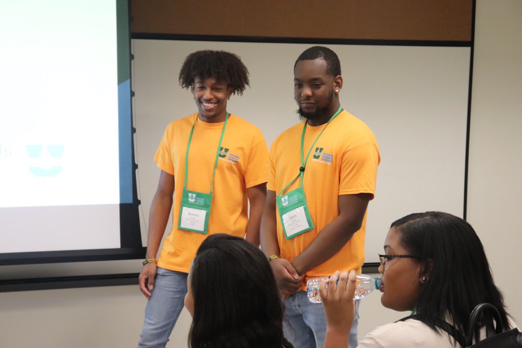 SLUEvolveU's tweet photo. Our student-led workshops are currently underway! 

Our High School attendees are learning from some of the best students that Southeastern has to offer. #AreYouReadyToEvolve https://t.co/uRYHMotAAM