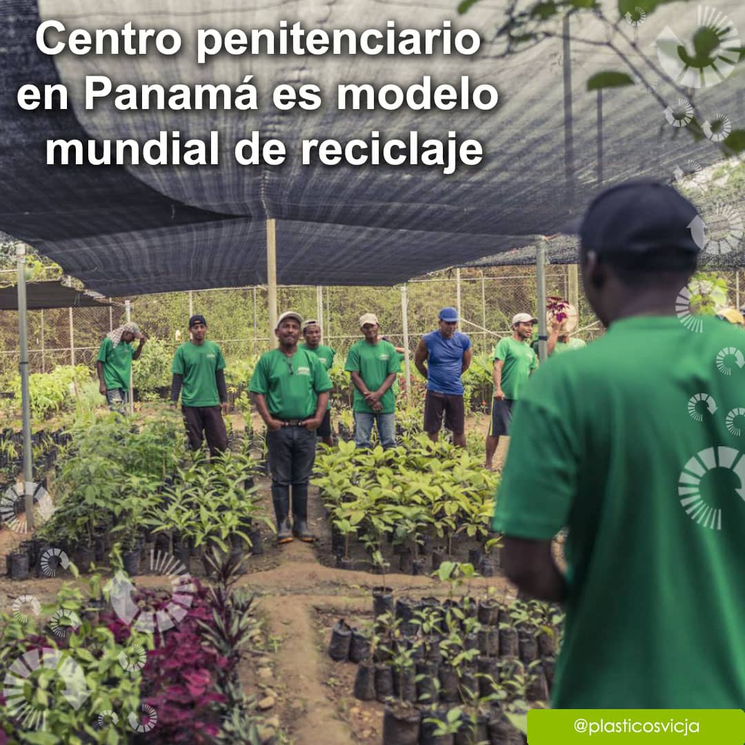 Plasticos_Vicja's tweet photo. La cárcel de La Joyita ubicada en Panamá implementa desde 2015 un  innovador programa llamado EcoSólidos que ha mejorado la higiene y el  estado de ánimo de los presos
¿Qué les parece? 
#Reciclaje #Basura #CruzRoja #Panamá #Centroamérica #Prisiones #CentrosPenitenciarios https://t.co/6u4bFv5yQQ