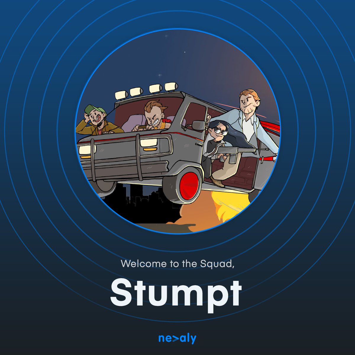 nevalycom's tweet photo. #Stumpt has arrived! Welcome to the team @Stumptgames 🎮💗🙌 https://t.co/hOoJAC4sDV