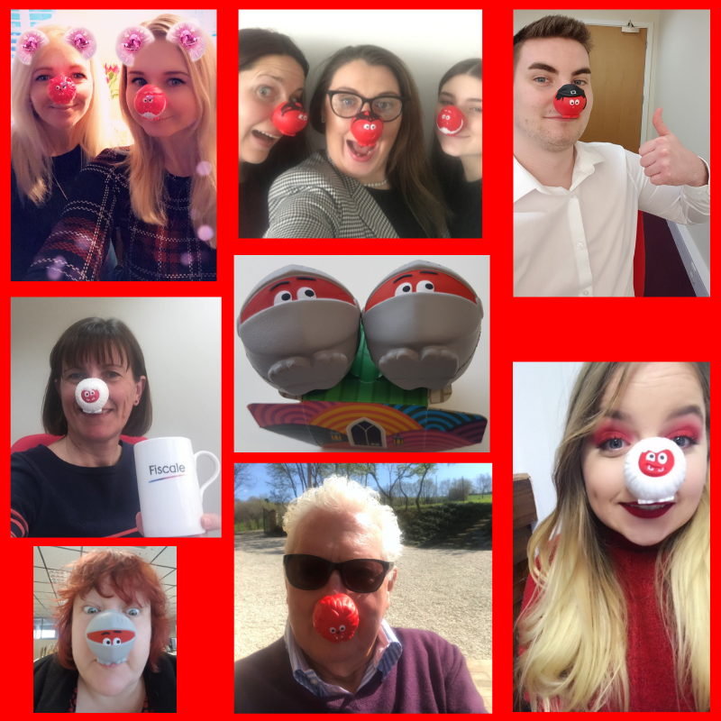 It is #RedNoseDay2019 , <a href="/FiscaleLtd/">Fiscale Ltd</a> have had fun wearing red and wearing their noses today, here are just a few pictures of us wearing our noses! 
#fiscalerdtax
