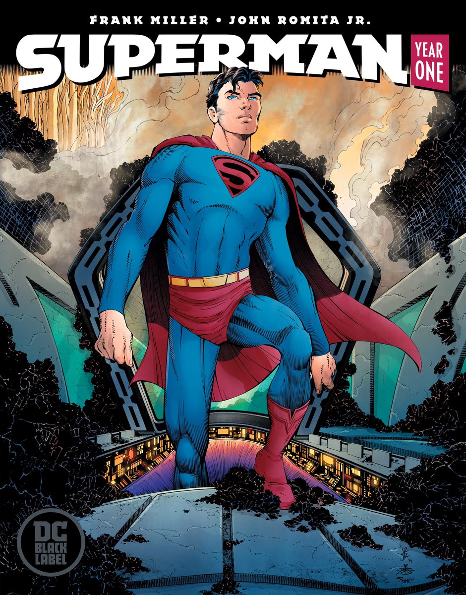 This #JohnRomitaJr cover for “#Superman: Year One” from @FrankMillerInk and the @DCComics #BlackLabel is the business.