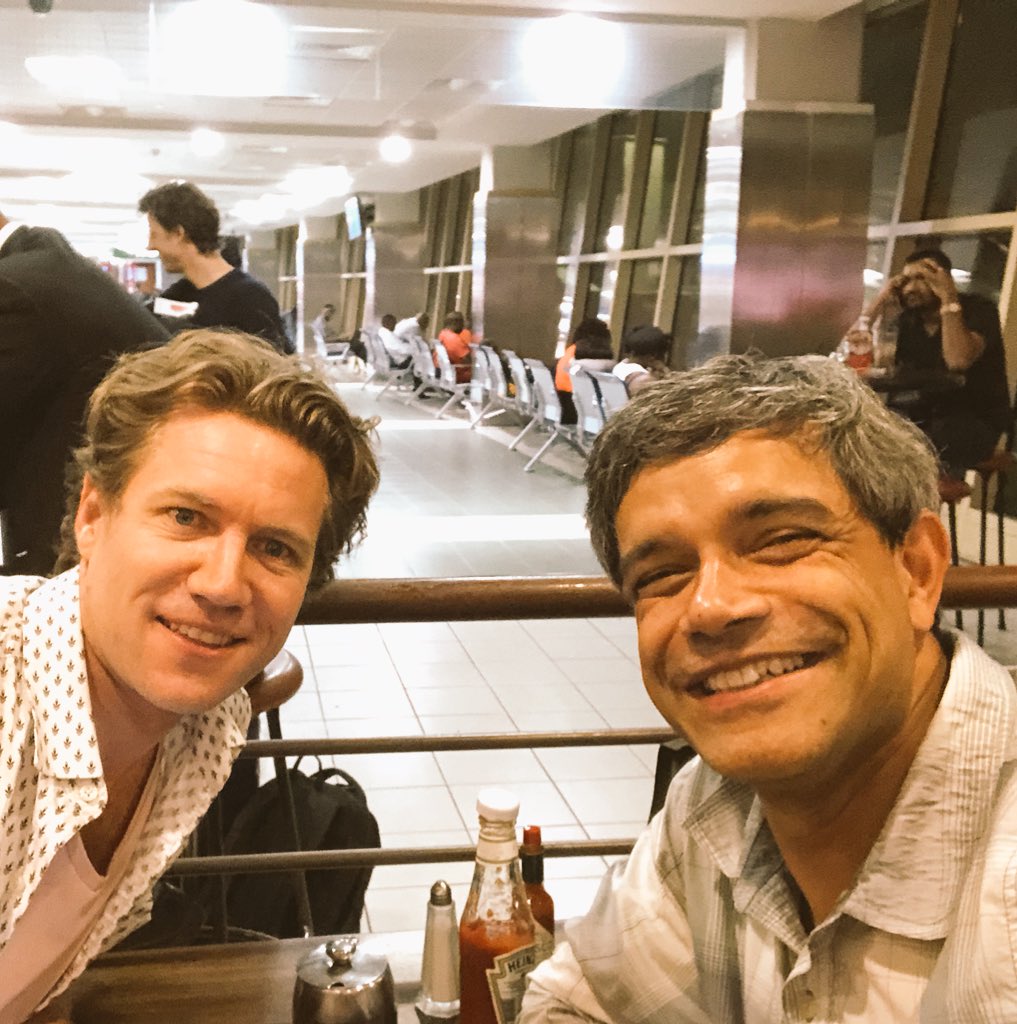 subhrendukp's tweet photo. 9/n Who else would fly Ethiopian from Addis to Nairobi few days after the 737Max but the co-directors of Duke’s #EnergyAccessProject. Kenyan cancelled by Ethiopian came through. Glad. @NichInstitute @GunnarKohlin @murraybrianc @DukeSanford @donaldhtaylorjr @SarahBBermeo https://t.co/Bhuo8sUgEE