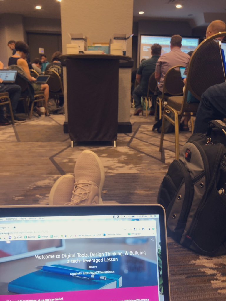 Mrs_Mani10's tweet photo. Floor seating only for Digital Tools, Design Thinking, & Building tech leveraged lessons👍🏼 #SpringCUE19 https://t.co/UiqEo3lLQk
