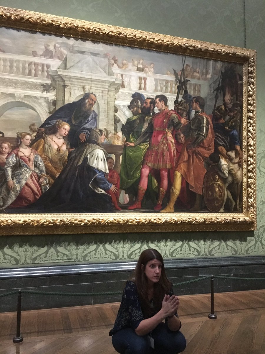 4KJoshua's tweet photo. Fantastic visit to @NationalGallery with @Westking media students. A focused examination of technology employed in painting - big thank you to Katie our charismatic guid. https://t.co/Nl3GYRrgsc