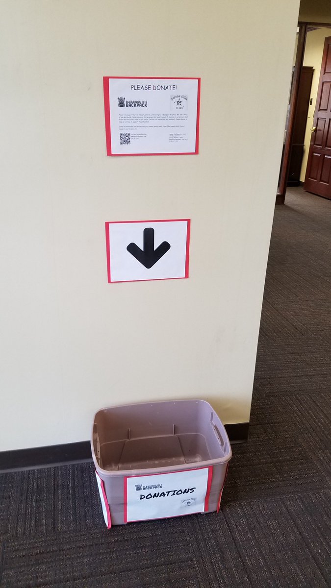 mrsjsmith8's tweet photo. HUGE thank you to the community members who donated non-perishables @usbank in Chicago Heights, IL!  The Blessings program @SerenaHills_161 appreciates it greatly!

If you would like to donate our bin is in the lobby!
US Bank
101 Dixie Hwy
Chicago Heights, IL
@msweigt @MsBoyce161 https://t.co/xg42ukTqIM