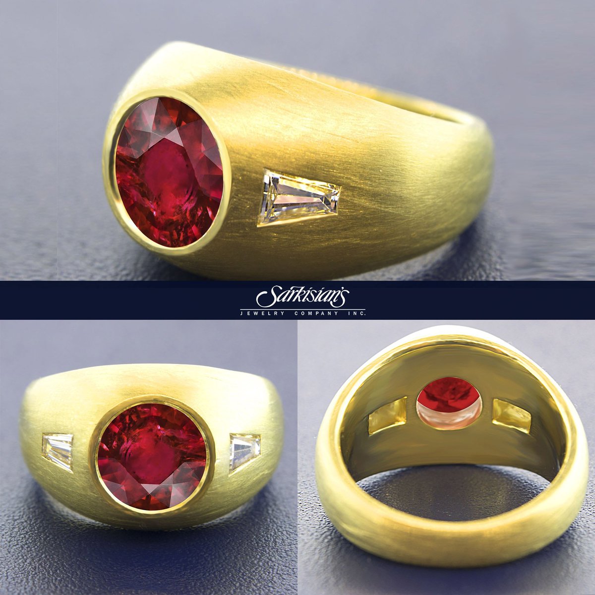 sarkisiansjewel's tweet image. 🕵For thousands of years, Ruby was considered the stone of love, energy, passion, power and zest of life. 
1.60 Carat Genuine Ruby and Diamond Men's Ring.
See Details and Price 🌐 bit.ly/2CoydDr

#genuineruby #rubyring #mensrubyring #ringformen #giftforhim