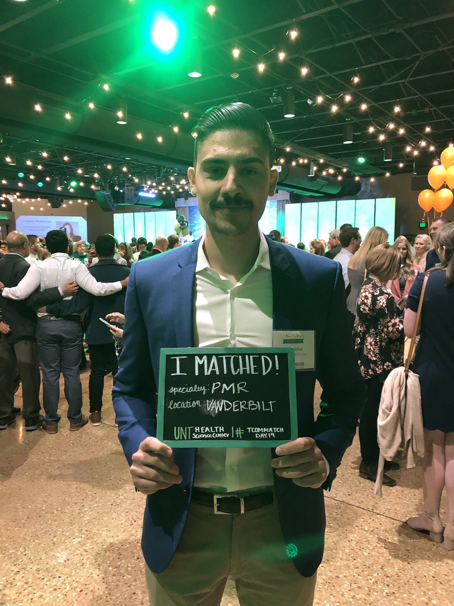 UNTHSCAlumni's tweet photo. They matched! #unthscproud #unthscalumni #tcommatchday19 #tcomalumni #matchday2019 https://t.co/3jzCnT6SAy