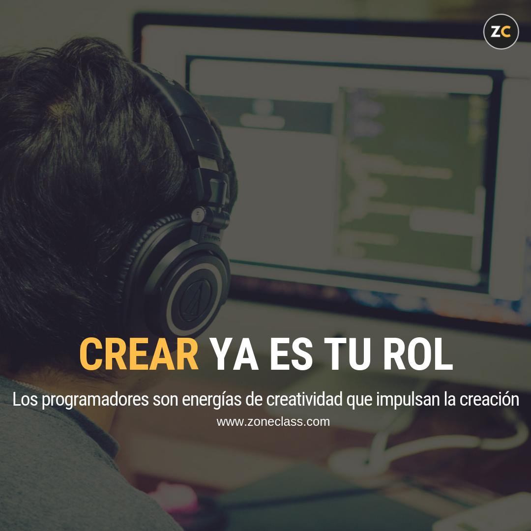 ZoneClass's tweet image. Curso totalmente gratis de programación en zoneclass.co