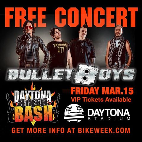 DaytonaStadium's tweet photo. TONIGHT! The time is near - will you be joining us for Quiet Riot and BULLETBOYS ?! The show starts at 8PM tonight at Daytona Stadium! Your GA is free, but get your free parking, priority seating, drink vouchers and MORE at https://t.co/VrAfTo9e5U! #daytonastadium #newdaytona https://t.co/4a4DfU0sEB