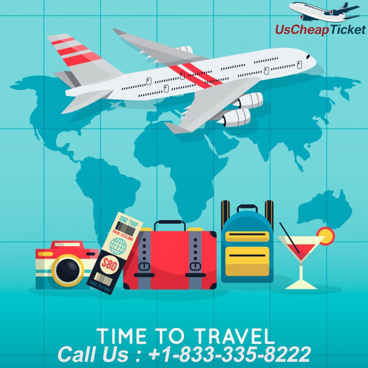 Uscheapticket's tweet photo. SmartFares✈️
.
.
.
🔶🔷🔶🔷https://t.co/rbF250nx1m 🔶🔷🔶🔷
Call: +1-833-335-8222
.
.
.

Call: +1-833-335-8222
Visit us at : https://t.co/rbF250nx1m 
#cheapestflights #destination #Ustravel 
#UsCheapTicket #USA #TravelAgent #FlightDeals #Cheapflights #TravelDeals #CheapTravel https://t.co/7M0M4uuZYk