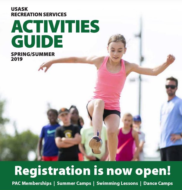 USaskKin's tweet photo. Our phones have been ringing and our online registrations are booming! Be sure to register ASAP for our Spring/Summer programming as some are already full!! #usask #YXE #Saskatoon #beactive 
https://t.co/EY0z2Om6gq https://t.co/Up3Wm6qzoo