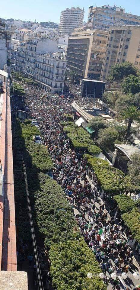 HBedairia's tweet photo. #Algerie_manifestation
Aujourd'hui j'ai envie de dire que toute l'Algérie est Sortie pour Crier             《Non》
Pacifiques et Exemplaires
Respect et Merci 🙏🙏🙏 https://t.co/CxOPMDZ0df
