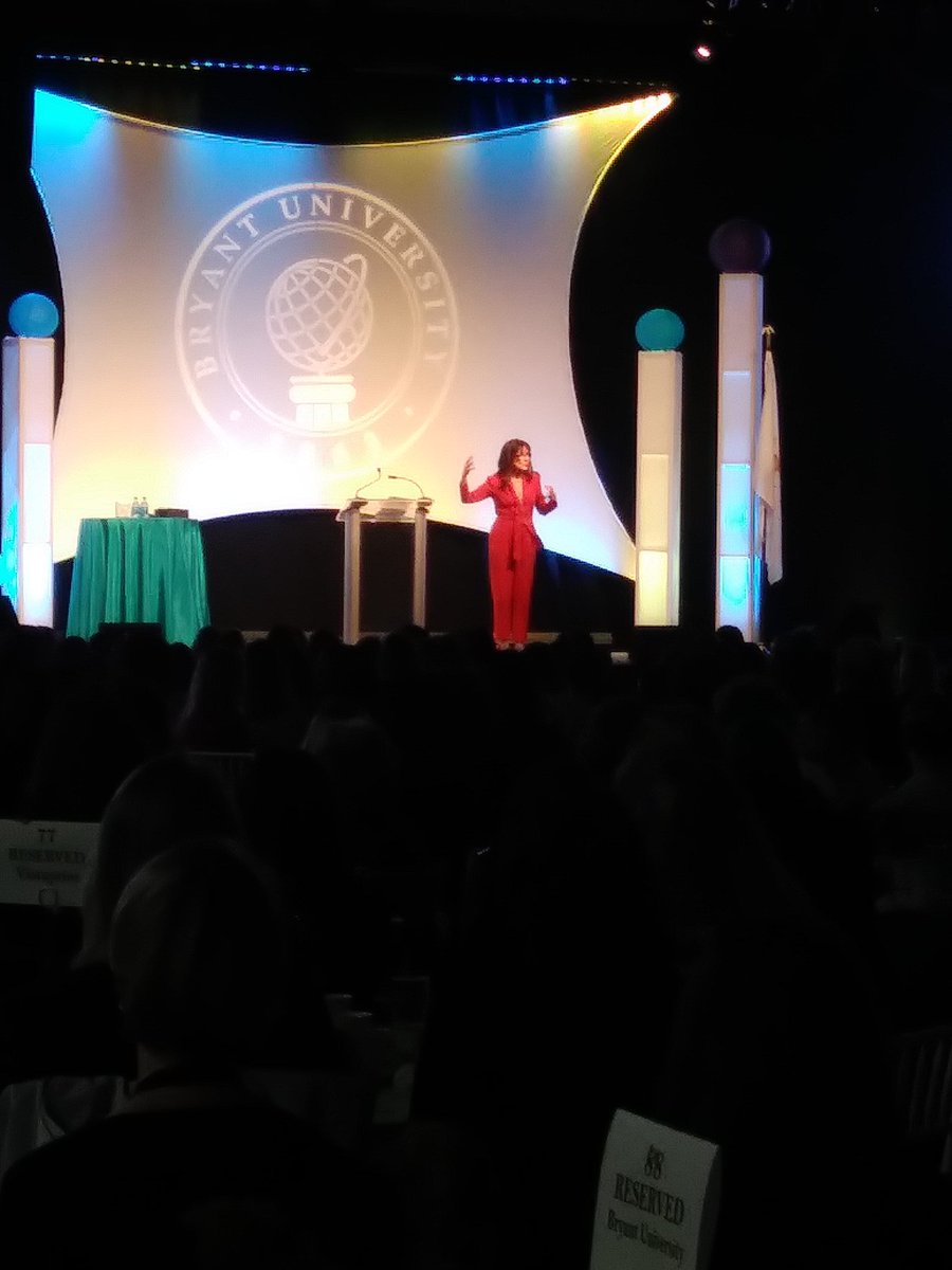 Mary McDonnell, aka Judy's sis, in the house! Rightfully honoring her sister, our own @Bryantuniv professor Judith McDonnell, for providing the vanguard feminist role model she could aspire to.  #wsummit2019 #BattlestarGalactica #dancingwithwolves @MaryMcDonnell10 @JudyMcDonnell