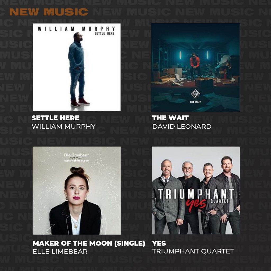 GMADoveAwards's tweet photo. TGIF! New music is seriously popping off today!💥Listen to all these and more on our #GMAnewmusicfriday playlist HERE >>> https://t.co/lLGMgOhCUd https://t.co/HSZDY19eVo