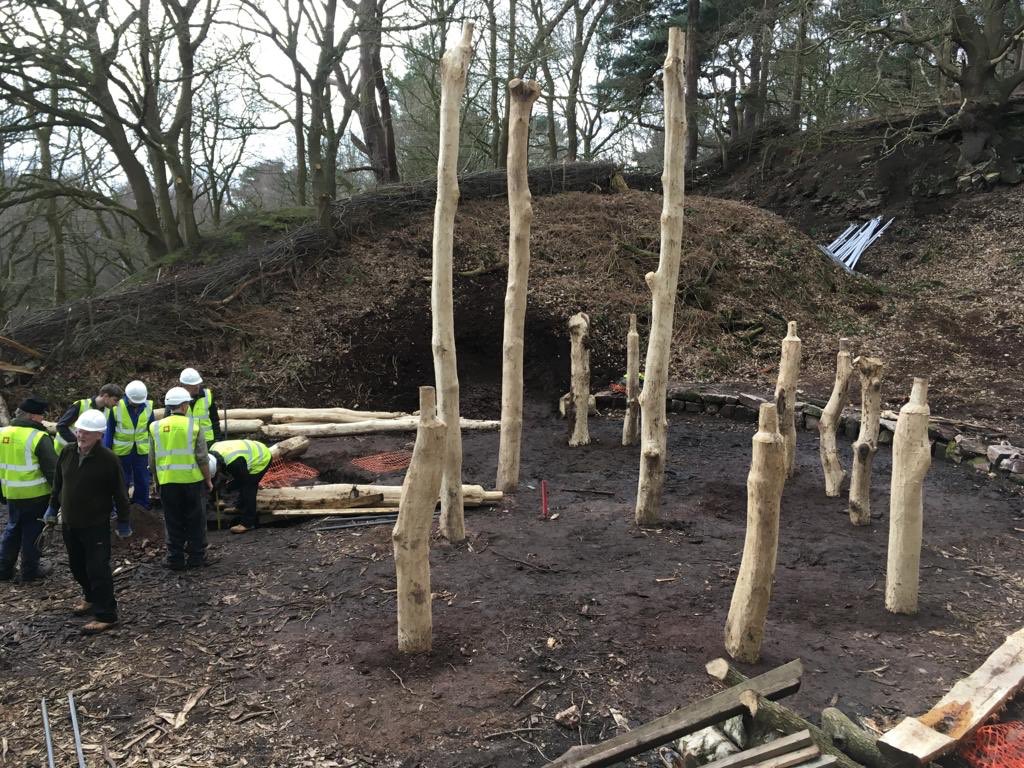 devabees's tweet image. More Roundhouse to see at Beeston Castle