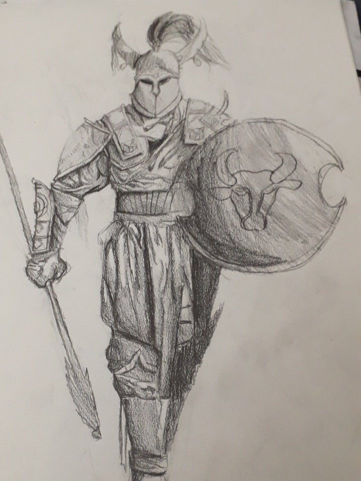 C'est un gladiateur 
Voilà c'est tout