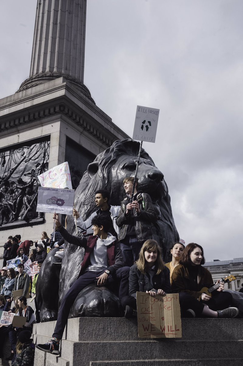 tweetsbyjosh's tweet image. So inspired by the students of London #ClimateActionNow #FridaysforFuture #ClimateJustice #ClimateCrisis