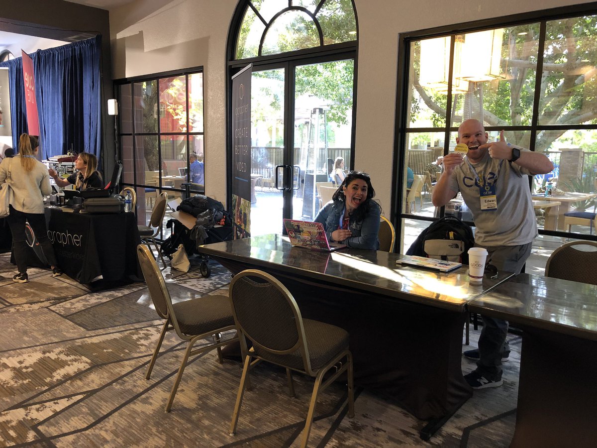 Looking for your #CUEKaraoke wristband?  Find the amazing <a href="/CoachellaCUE/">Coachella CUE</a> folks next to #CUELive ! #CUE19 #WeareCue #BetterTogether