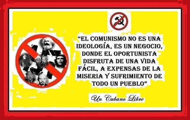 1503Millie's tweet photo. @Arq31 Ay mi madre🤦♀️ pero que le pasa a ese loco sí ya los Castros y los Canel de la vida no solo se #apoderaron sino que #destruyeron a Cuba y se robaron sus riquezas para que solo las disfrute los del régimen dictatorial! #represión #ceroDDHH #cárcel #muerte #miseria #escasez #etc. https://t.co/tVJhaCJ3mp