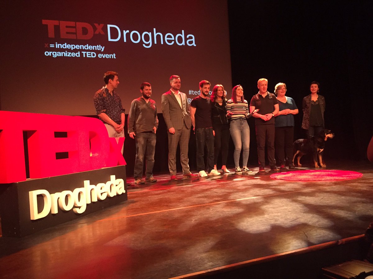 Phenomenal line up <a href="/TEDxDrogheda/">TEDxDrogheda</a> Sobering, informative and Funny delivery! Congratulations to all speakers and great to see the #louthchat tribe as always #allittakesisanhonestconversation #iaminchargeofmydestiny