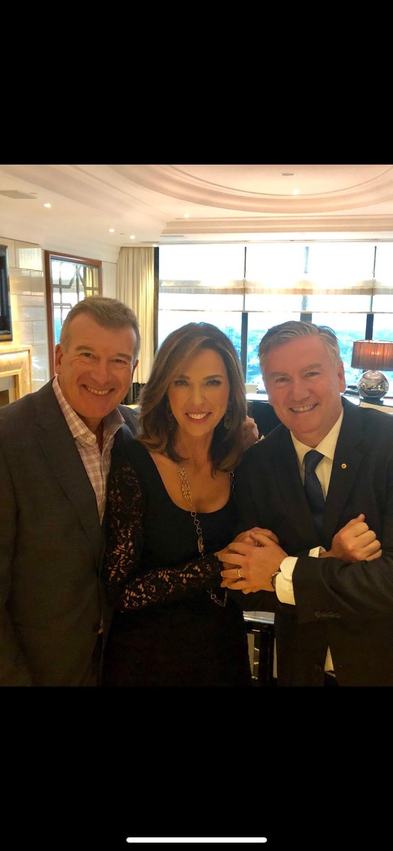JenniferKeyte's tweet image. Great to catch up with the original channel 10 team. We all started together in the early 80’s! ⁦@EddieMcGuireTV⁩ ⁦@Quartermain10⁩ ⁦@10NewsFirstMelb⁩