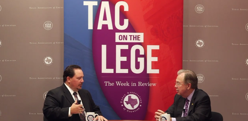 TexasCounties's tweet photo. Extra! Extra! It's a Special Edition of TAC on the Lege: @tcjudgewhitley discusses his 5-point plan for property tax relief and urges county officials to discuss these options with their state legislators. WATCH >> https://t.co/JtUiIRApFl #txlege #sb2 #hb2 @86thLegislature https://t.co/j1wnIvvJag