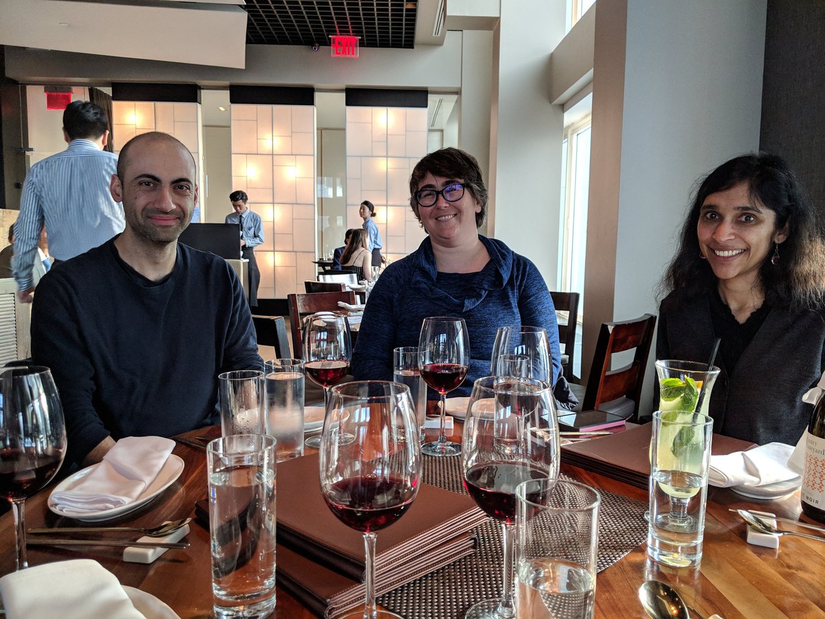 MikPavanello's tweet photo. Privileged to hang out with the coolest #compchem crowd. Discussion topics: #tddft, #warmdensematter #ehrenfestdynamics and other fun topics like #koreanfood. Thank you Neepa for organizing a nice workshop! @opsimaths @Wenhui1008 @RutgersSASN https://t.co/ixq093LCTm