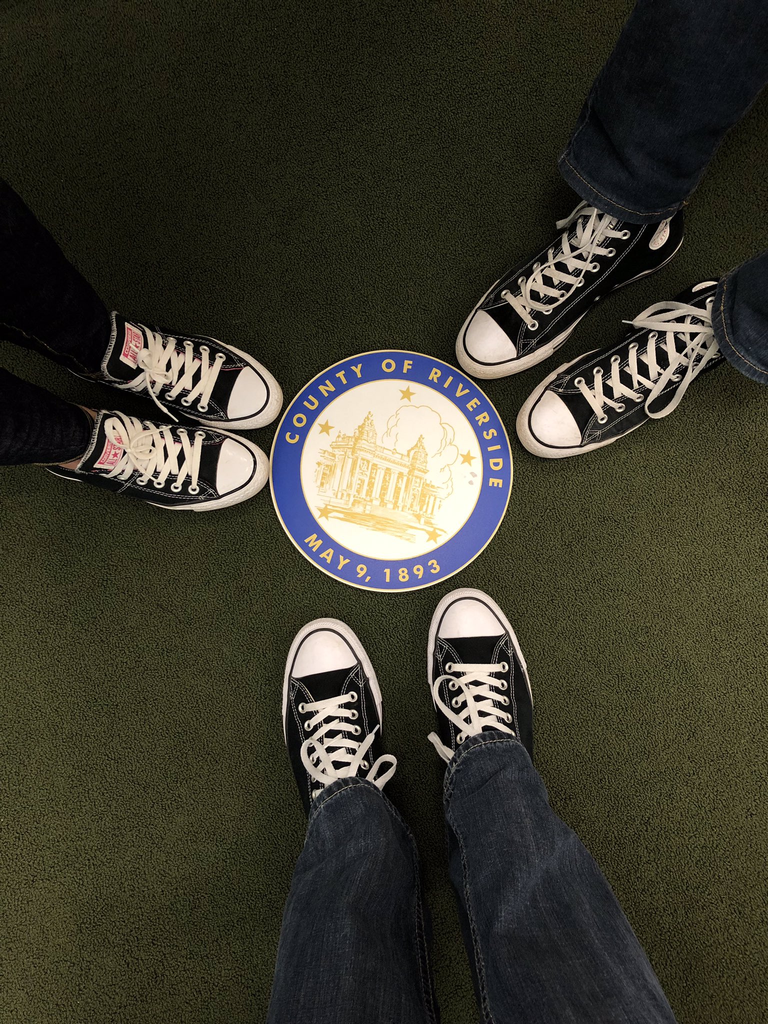 Riverside County Sheriff on X Guess what. it s casual Friday here at RSO Administration. Our MIB folks LT Durham Deputy Flores albmartinez decided to wear matching Converse aka Chucks and their cowboy...