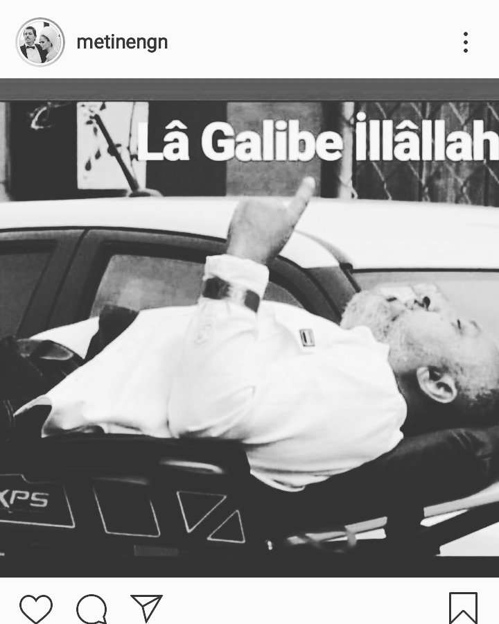 *^SALDIRININ KAYNAĞI !, İSLAM  DÜNYASINDAN KAYNAKLANAN TERÖRDÜR !,(saf-ını belli eden.K.K)*

*MÜMİN , MÜ'MİNİN KARDEŞİDÎR.*
*^Hiç Bi Şey Yapamıyorsan BUĞZ  ET.*
*'LÂ  GÂLİBE  İLLÂLLÂH*
*Âllâh'tan BAŞKA GALİP YOKTUR.*
*İSLÂM'IN ŞEHİTLERİNE FÂTİHÂ âmin*
