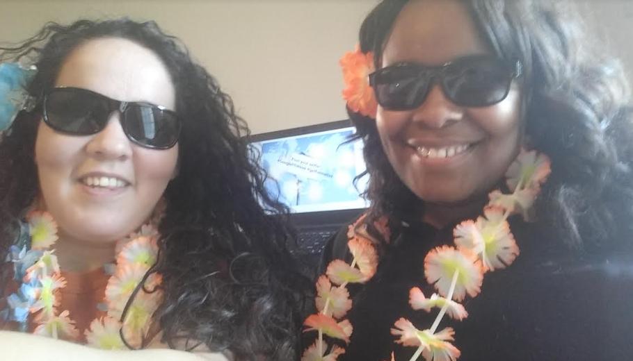 nnekamcgee's tweet photo. That time when @Ygoteach and I embraced our educator crazy for #GooglePDWeek #FlashbackFriday #bestoftimes #whatwerewethinking https://t.co/1QTGm0EdRV