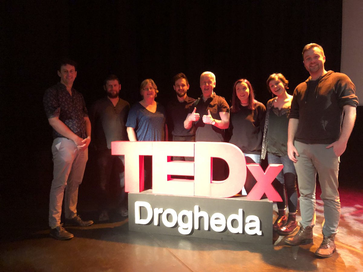 stefkirwan's tweet photo. A huge thank you to everyone who joined us for tonight’s @TEDxDrogheda &amp; to the fantastic panel of speakers &amp; host. 

We opened tonight’s event in solidarity with the #ClimateChangeStrike &amp; @GretaThunberg 🌏 

It was a pleasure to work with Ana from @TheMillDrogheda #Partnership https://t.co/2uyxQrRpkt
