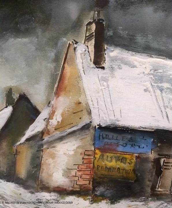 ElMuseoSoumaya's tweet photo. ¿#SabíasQue en "Calle del pueblo con personas" #Vlaminck incorporó la presencia urbana mediante carteles y publicidad?
No te pierdas la exposición #ElSentimientoDelColor
#EnElSoumaya @CarsoPlaza https://t.co/C5uOO5crsK