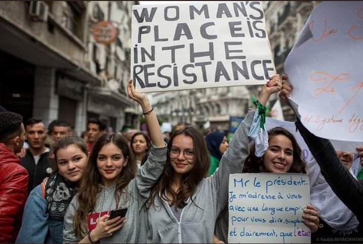 IKRaammm's tweet photo. Woman's place os in the resistance https://t.co/jzH0YAbLw4