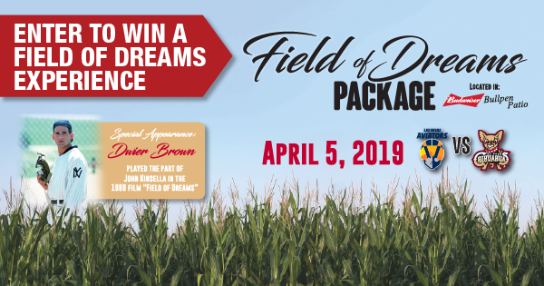 epchihuahuas's tweet image. Win 3 Tickets to the Field of Dreams Package:

Private Meet and Greet w/ Actor and Author @DwierBrown 
Autograph Baseball from Brown
Autographed copy of his best selling memoir
Seats in the Budweiser Bullpen
90 Minute Buffet 

Enter 👉my.epchihuahuas.com/contest/3275