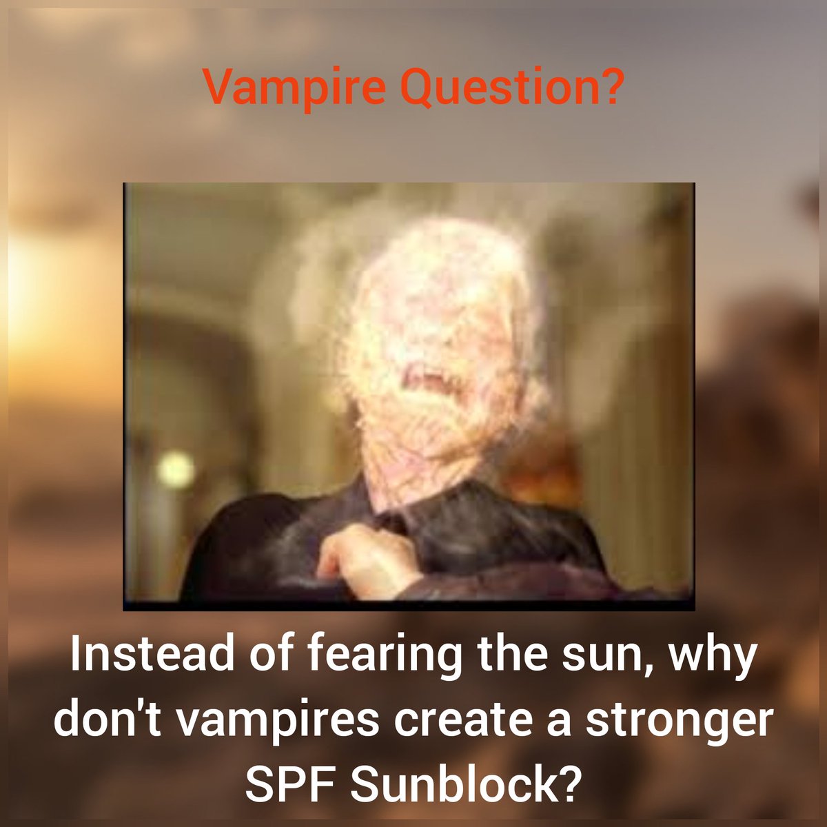 Vampire Question:
