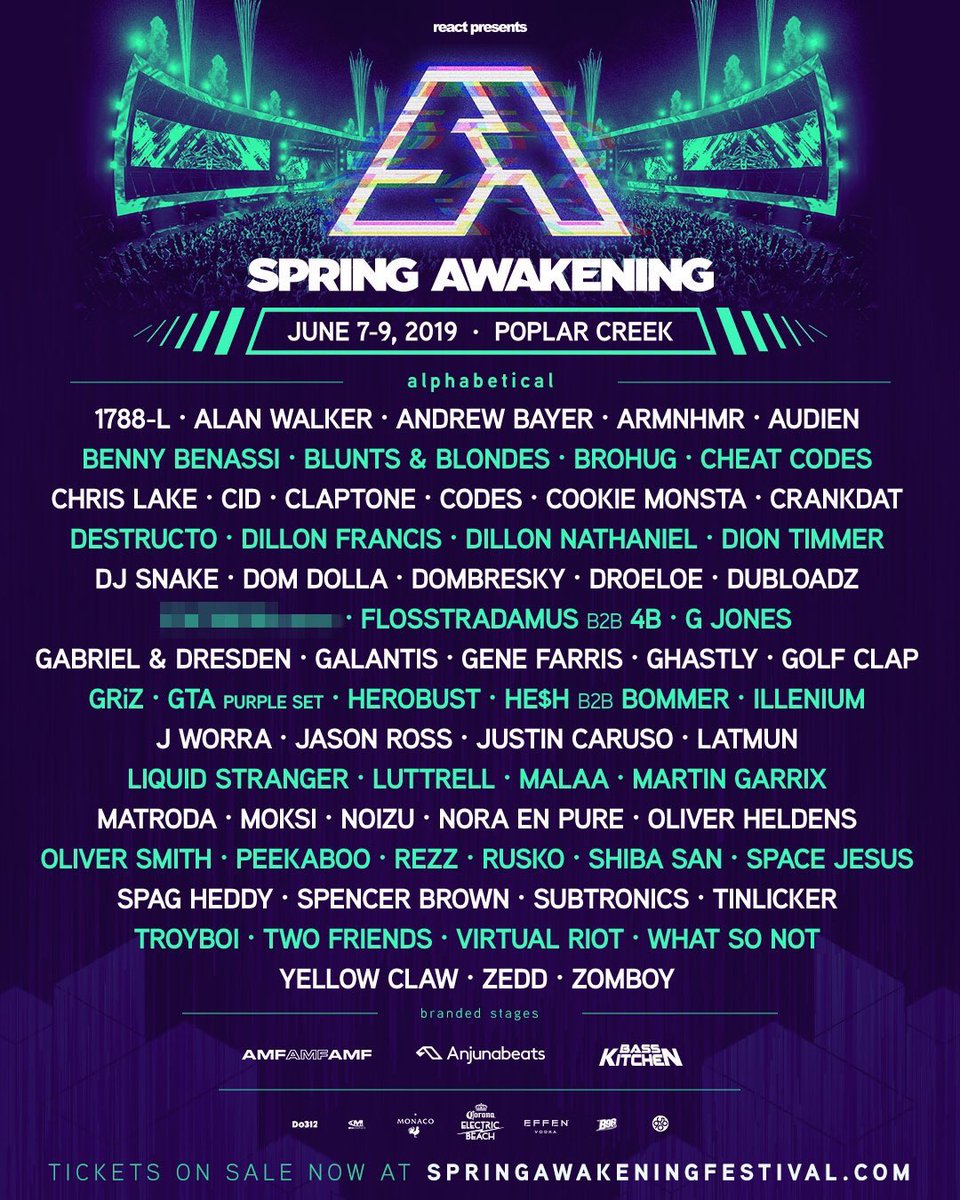 AllTimeEDM's tweet photo. ✦ Spring Awakening Giveaway ✦

We are giving away 2 FREE GA Tickets 💃🏼

To win you must:

- RT &amp; Like

- Tag 1 friend!

- Follow @AllTimeEDM &amp; @SpringAwakeFest 

Ends 04/18 https://t.co/r4k3BNBCv4