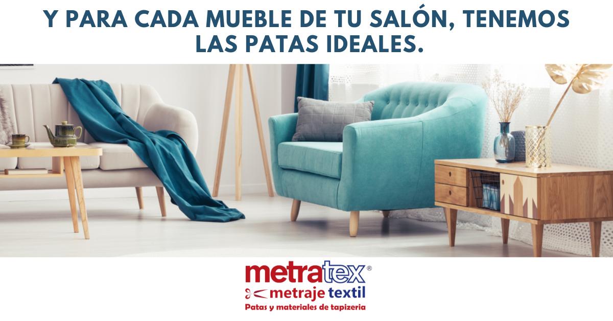 A cada uno de tus muebles y sofás, les tenemos las patas de madera ideales, queremos que tu salón siempre luzca esplendido y si no tenemos el modelo que quieres, lo personalizamos para ti ✨ Nuestros productos #metratex puedes encontrarlos en cualquier tapicería de # #patas ❤️